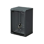 10" rack jednodílný 4U/260 TRITON černý, dveře s perforací