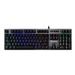A4tech Bloody B760 podsvícená mechanická herní klávesnice, Black Switch, USB, CZ,  černá