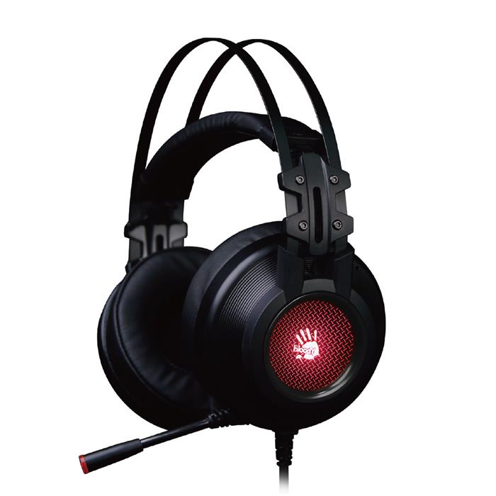 A4tech Bloody G525 herní sluchátka s podsvícením, 7.1, SW, USB, černá