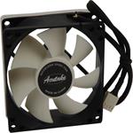 Acutake White Wing Fan Professional, ventilátor 80x25mm, 600-2200rpm, bílý