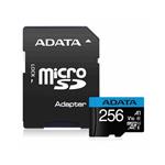 ADATA 256GB microSDXC karta, UHS-I U1 A1, 100R/25W + adaptér