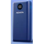 ADATA P20000QCD Power Bank 20000mAh modrá