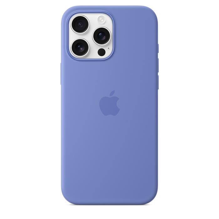 Apple silikonový kryt s MagSafe na iPhone 16 Pro Max barvínkově fialový