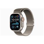 Apple Watch Ultra 2 (2024) 49mm Přírodní titan s přírodně titanovým milánským tahem S