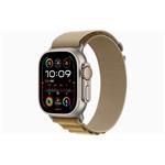 Apple Watch Ultra 2 (2024) 49mm Přírodní titan se žlutohnědým alpským tahem M