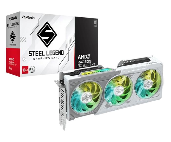 ASRock Radeon RX 9060 XT Steel Legend 16GB OC