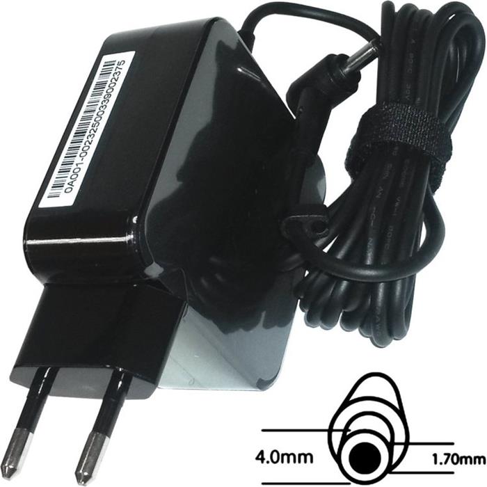 Asus 65W napájecí adaptér 45W 19V: T300LA, UX32LA, UX305FA/LA, 4x1.7mm, bulk