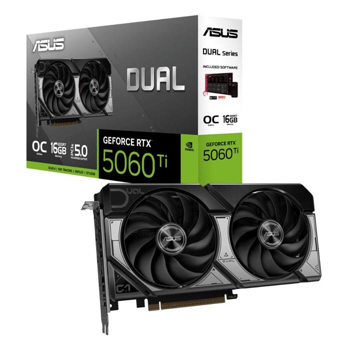 ASUS Dual GeForce RTX 5060 Ti 16GB OC