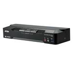 ATEN 2-Port 4K DisplayPort Dual Display Mini-Matrix Boundless KVM Switch