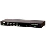Aten CS1316, KVM přepínač (USB + PS/2 Klávesnice a Myš, VGA) 16:1, USB + PS/2