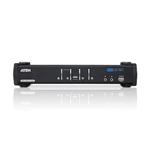 ATEN KVM switch CS-1784A USB Hub 4PC DVI Dual Link KVMP, audio