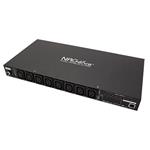 Aten PE8108 15A/10A 8 výstupů 1U s měřením zásuvek a přepínáním eco PDU Vstup C20 Výstup 8x C13