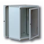 Atrack 19" rozvaděč LC-13 dvoudílný 12U/500mm celoskleněné dveře RAL 7035
