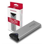 AXAGON EEM2-UG2, externí box na M.2 (PCIe) SSD, USB-C 3.1