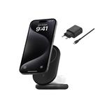 Belkin BOOST CHARGE Qi2 15W 2v1 Magnetický nabíjecí stojan, skládací, černá