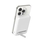 Belkin BOOST CHARGE Qi2 Magnetická Bezdrátová PowerBanka se stojánkem, 8000mAh, 15W, bílá