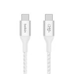 Belkin Boost charge USB-C kabel 240W, 2m, bílý