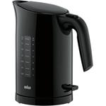 Braun WK 3100 BK PurEase rychlovarná konvice, 2200 W, otočná základna, 1.7 l, automatické vypnutí, černá