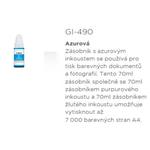 Canon GI-490 Cyan, azurový inkoust, 70ml