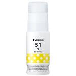 Canon inkoustová lahvička GI-51 Y žlutá