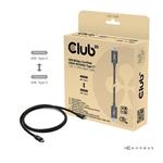 Club3D kabel USB 4.1, 80Gbps, 16K@60Hz, PD240W, 1,2m