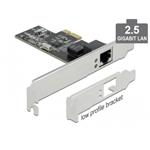 Delock 2.5Gigabitová síťová karta, 1x RJ-45, LP, PCIe