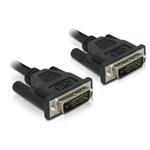 Delock DVI 24+1 Kabel samec / samec 0,5 m