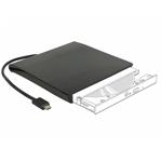 Delock externí box pro 5.25" slim mechaniku, 12.7mm SATA, USB-C 3.0