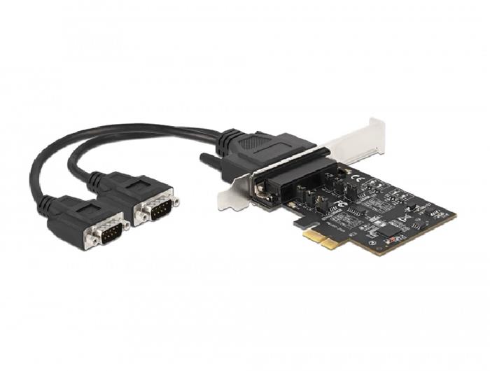 Delock interní sériový řadič RS-422/485 s ochranou 15 kV ESD, LP, PCIe