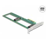 Delock Karta PCI Express 4.0 x8 na 2 x interní U.2 NVMe SFF-8639 - rozvětvení