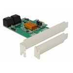 Delock Karta PCI Express SATA se 4 porty