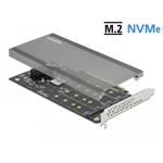 Delock Karta PCI Express x16 na 4 x interní NVMe M.2 Key M