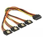 Delock napájecí SATA kabel 4:1, 15cm