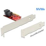 Delock PCI Express x4 Karta > 1 x interní SFF-8643 NVMe – format low profile
