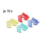 Delock RJ45 opravný klip Set 1, 40ks
