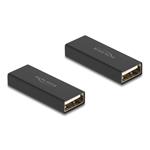 Delock USB 2.0 gender changer (female), kovový