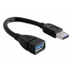 Delock USB 3.0 kabel prodlužující A/A samec/samice délka 15cm