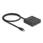 Delock USB-C switch, 10Gbps, obousměrný
