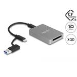 Delock USB čtečka paměťových karet CFexpress nebo XQD