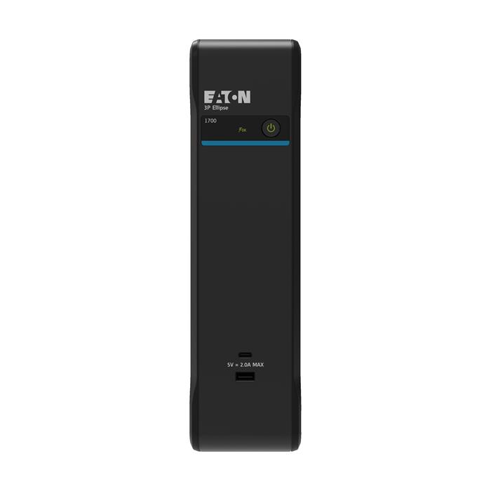 EATON UPS 3P Ellipse 1700 USB FR, Off-line, Tower, 1700VA/1040W, výstup 8x FR (CZ), USB, bez ventilátoru