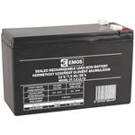 EMOS baterie SLA 12V/7.2Ah, Faston 6.3 (250) ekvivalent RBC