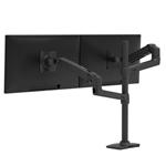 ERGOTRON LX Dual Stacking Arm, Tall Pole, Matte Black ,stolní ramena pro 2 lcd. max. 40", flexibilní , černé