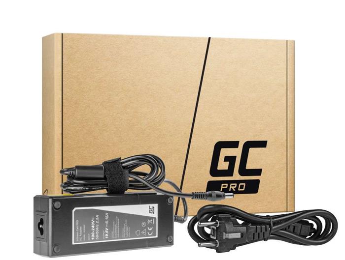 Green Cell PRO Charger / AC Adapter 19.5V 6.15A 120W for Lenovo IdeaPad Y510p Y550p Y560 Y570 Y580 Z500 Z570 MSI GE60 G