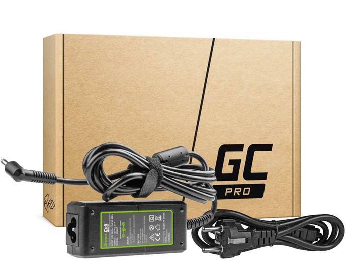 Green Cell PRO Charger / AC Adapter 19V 2.37A 45W for Asus R540 X200C X200M X201E X202E Vivobook F201E S200E ZenBook UX