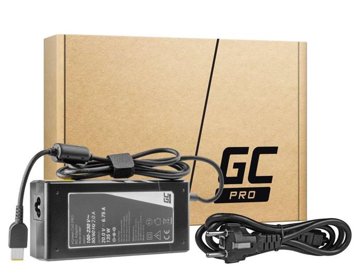 Green Cell PRO Charger / AC Adapter 20V 6.75A 135W for Lenovo IdeaPad Gaming L340-15 L340-17 15ARH05 15IMH05 Legion Y52