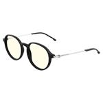 GUNNAR kancelářske/herní brýle LOOP ONYX/MERCURY  * čirá  skla  * BLF 35 *GUNNAR focus