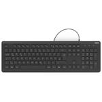 HAMA KC-600, klávesnice, USB, CZ, černá