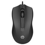 HP 100 USB optická myš, 1600dpi, černá