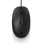 HP 128 laserová drátová myš, USB, černá