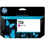 HP 728, purpurová ink. kazeta, 130ml